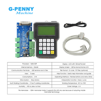 Contrôleur à distance RichAuto DSP 0501 3 axes pour routeur CNC avec écran LCD, USB/clé USB, moteurs pas à pas/servo, version anglaise