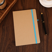 Carnet de notes écologique en papier recyclé format A5, réutilisable, avec logo personnalisé, style professionnel, cadeau promotionnel, impression offset