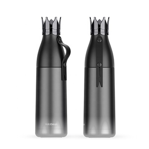350ML Couronne Forme Vide Bouteille Thermique En Acier Inoxydable Bouteille D'eau Voyage Thermo Tasse Cadeau Créatif Tasse Pour Les Femmes Amateurs - Product Image 3