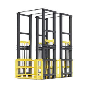 Monte-charge hydraulique électrique télécommandé certifié CE, capacité 100 kg-5 tonnes, hauteur de levage 3m-6m, pour <span class=keywords><strong>garage</strong></span> intérieur et stockage résidentiel. - Product Image 1