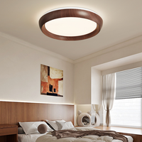 Lampe de plafond de style Wabi-sabi rétro antique pour chambre à coucher avec source de lumière LED
