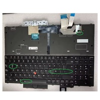 Suku Cadang Laptop HK-HHT untuk Lenovo ThinkPad P17 Gen2 Keyboard Spanyol dengan Lampu Latar