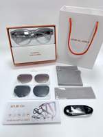 Lunettes intelligentes IA avec traduction IA en temps réel, caméra 8MP, vidéo 1080P, 4 Go + 32 Go, 290 mAh, Wi-Fi 6, charge Type-C