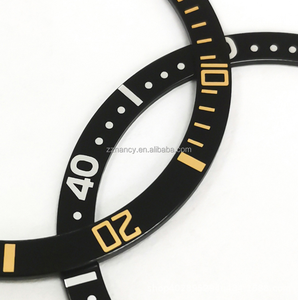 GuHe GH-WBC-01 <span class=keywords><strong>Lunette</strong></span> en céramique de haute qualité de 38 mm avec affichage de la semaine pour les modèles Seik-o Mods GMT NH35, anneau de boîtier de montre - Product Image 3