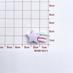 เครื่องประดับเรซินแบบใหม่ติดโบว์ทำจากเรซินสวยงามเคสโทรศัพท์ทำจากเรซินคลิปหนีบผมงานฝีมือเคสขยะสำหรับตกแต่ง - Product Image 5