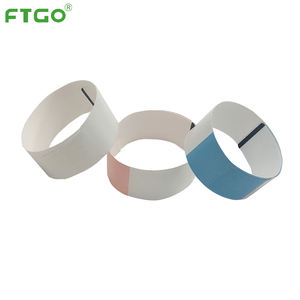 공장 일회용 직접 열 실리콘 팔찌 맞춤형 실리콘 팔찌 바코드 의료 팔찌 - Product Image 3