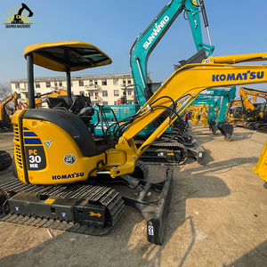 Highly Versatile And Durable Compact Komatsu PC30 Used Excavator for Various Digging And Landscaping Tasks in Confined Areas - Product Image 3