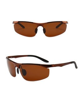 カスタムロゴ高級新ファッションナイトビジョンメガネ偏光ドライビングシェード女性男性サングラスサングラス - Product Image 4