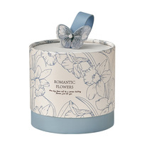 Boîtes en papier Design Premium Myrtille Boîte cadeau d'emballage en tube de papier avec logo personnalisé de qualité alimentaire en matériau recyclable