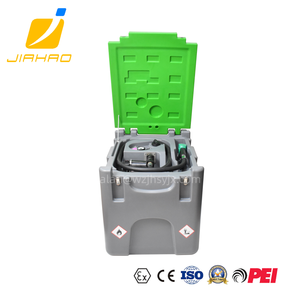 Serbatoio di trasferimento del carburante del serbatoio IBC della benzina portatile con serbatoio del carburante Diesel in plastica della pompa della benzina 12V - Product Image 4