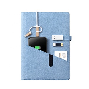 Carregador power bank novo de 2020, bloco de notas com usb flash disk - Product Image 1