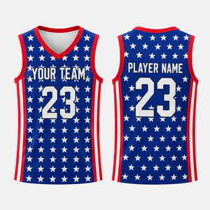 เสื้อบาสเก็ตบอลพิมพ์ลายตามสั่ง พร้อมเทคนิคการพิมพ์แบบ Sublimation เต็มตัว ระบายอากาศได้ดี สำหรับทุกเพศ ผลิตจากโพลีเอสเตอร์ 100% พร้อมชื่อทีมและหมายเลข ชุดกีฬา - Product Image 6