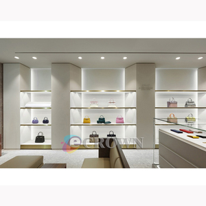 Fancy Wall Shoe Kiosk Shelves Design <strong>Bangkok</strong> Shoe Kiosk Shelves Design Luggage Stand Chest OEM - Product Image 4