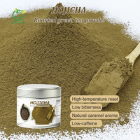 Poudre de thé vert Hojicha de qualité alimentaire, torréfiée, avec une qualité stable