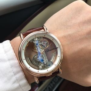 Nuevo reloj mecánico de doble esfera para hombre, totalmente automático, sencillo y elegante. - Product Image 5