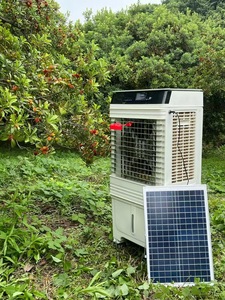 พัดลมระบายความร้อนพลังงานแสงอาทิตย์แบบพกพา 12V พัดลมไอเย็นประหยัดพลังงาน เสียงเบา สำหรับบ้าน สำนักงาน กลางแจ้ง ใช้พลังงานแสงอาทิตย์ & 1 - Product Image 4