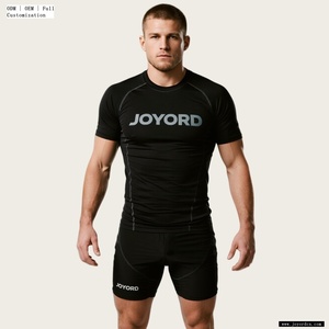 Người Đàn Ông Nén Áo Sơ Mi Dài Tay Áo Nhanh Chóng Khô Thể Thao Nén Tops Khô Tập Thể Dục T Áo Sơ Mi Phát Ban Bảo Vệ Undershirts Rashguard MMA - Product Image 2