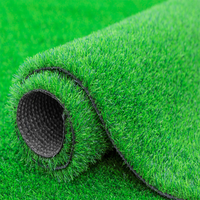 Gazon synthétique paysager extérieur, tapis vert, gazon synthétique, décoration murale, herbe artificielle