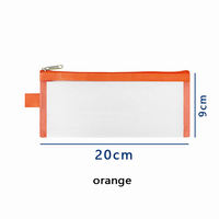 Carpeta de Archivo Transparente A4/A3/B4/B3/A6/B6, Bolsa de Documentos con Cierre, Paquete de Malla de Color para Oficina y Escuela, Material PP Resistente