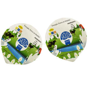 Nắp/Nắp Nhôm Bọc Bơ Sữa Chua Dễ Bóc Tùy Chỉnh Có Nắp Đậy Dập Nổi Cho Cốc Sữa - Product Image 2