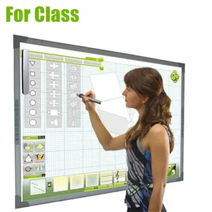 회의, 훈련을 위한 상업적인 전자 상호 작용하는 Whiteboard Interactiva 똑똑한 디지털 방식으로 널