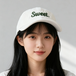 Oem 도매 사용자 정의 자수 로고 남성 여성 야외 모자 6 패널 스포츠 골프 베이지 폴리 에스테르 Gorras 야구 모자 - Product Image 3