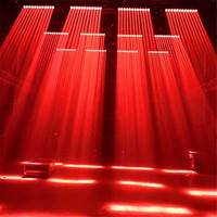 Projecteur de lumière à tête mobile, éclairage de scène led 10x40w couleur rgbw 4 en 1 avec contrôle des pixels