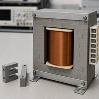Noyau de stratification 400 EI en acier au silicium orienté 50 ~ 0.5 HZ 50/470 MM pour transformateur spécial