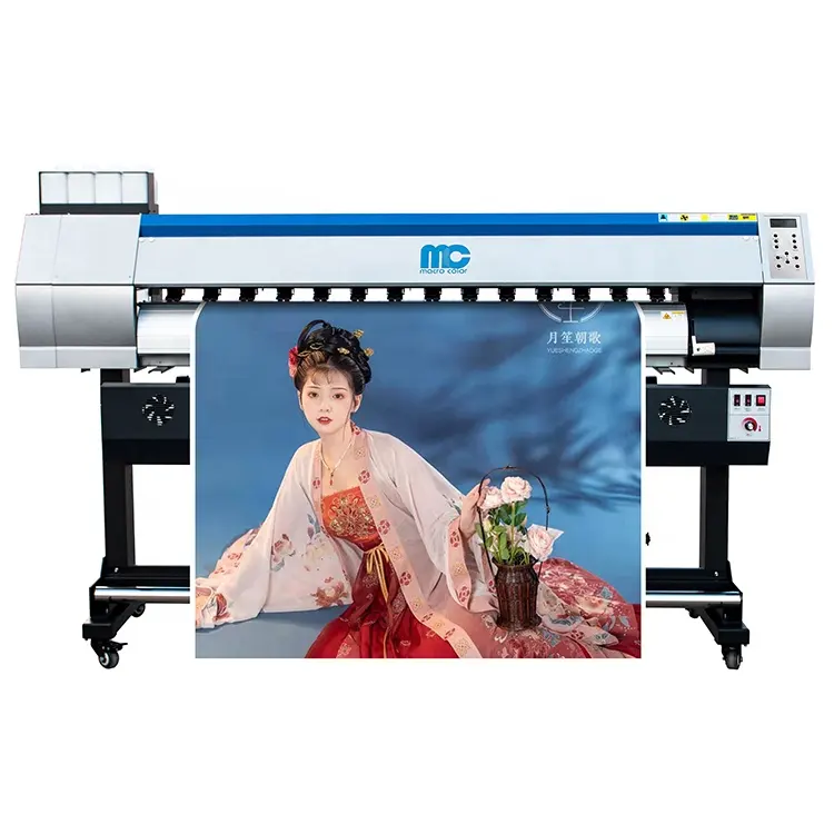 Impresora de carteles publicitarios cmyk, máquina de impresión digital de  pegatinas a color de 5 pies, doble cabezal xp600, gran formato|Impresoras|  - AliExpress