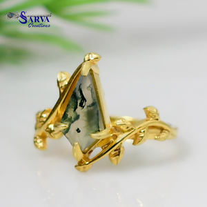 Anillo de diseño de cometa, anillos de joyería fina de Plata de Ley 925, anillos personalizados, fabricante de joyería Sarva Creation Jaipur - Product Image 3