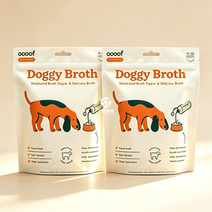 Sachets d'emballage personnalisés pour aliments pour animaux de compagnie, imprimés numériquement, de qualité alimentaire, avec fermeture éclair refermable, pour nourriture pour chiens/chats et chewing-gum - Product Image 4