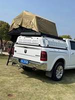 Steel / Aluminum Lightweight Camper Hardtop Canopy for Dodge Ram 1500 Waterproof Exterior Ram 1500 5.7 Feet Bed Caps