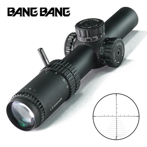 Lunette de visée BANGBANG 1.2-6X24 SFP, tube de 30 mm, optique de qualité supérieure, structure stable, faible puissance, avec éclairage pour l'extérieur - Product Image 4