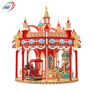 Équipement pour parc d'attractions à thème Fun Park Rides Grand carrousel musical de luxe Merry Go Round Carrousel - Product Image 2