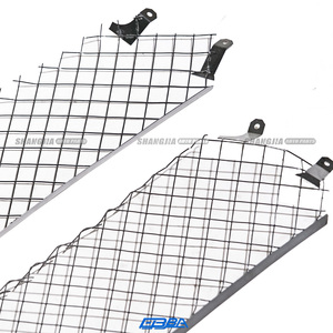 Left Or Right For Ferrari 458 2010-2015 Silver Aluminum Front Radiator Grille OE 81761200 81761100 - Product Image 3