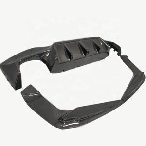 Máy Khuếch Tán Phía Sau Bằng Sợi Carbon 530 540I Phong Cách 3D Máy Khuếch Tán Phía Sau <span class=keywords><strong>G30</strong></span> M5 Máy Khuếch Tán G38 F90 Cho BMW 5 Series - Product Image 4