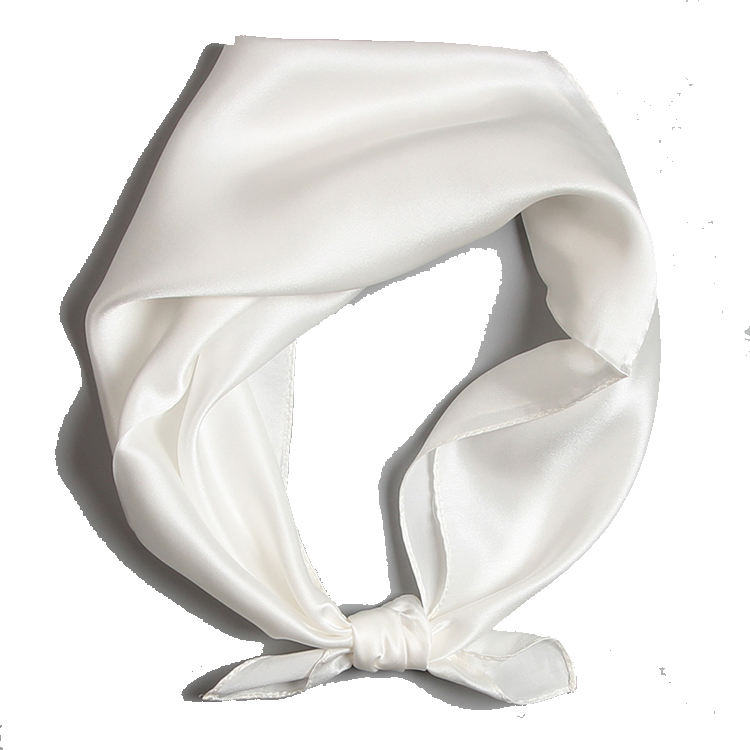 White Silk Scarf for Painting Customized Blank Scarf