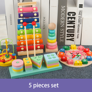 Tùy chỉnh gỗ Montessori Đồ chơi giáo dục học tập mầm non đào tạo bé vật liệu bằng gỗ cảm giác trò chơi hoặc hỗ trợ giảng dạy trẻ em CE - Product Image 6