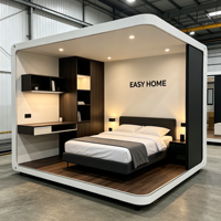 Unité de chambre à coucher modulaire moderne en conteneur, installation rapide