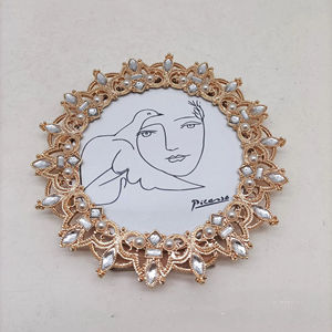Manufacturers Wholesale Elegant Vintage Pearl Round Luxurious <b>Wall</b> Photo <b>Frame</b> for Hotels - Product Image 3