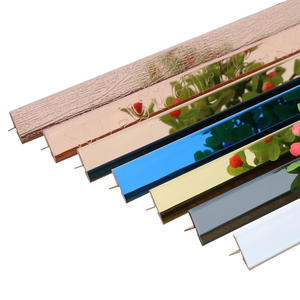 Profilo a T <span class=keywords><strong>in</strong></span> <span class=keywords><strong>Acciaio</strong></span> <span class=keywords><strong>Inox</strong></span> <span class=keywords><strong>per</strong></span> Bordi di Piastrelle, Striscia di Transizione <span class=keywords><strong>per</strong></span> <span class=keywords><strong>Pavimenti</strong></span> <span class=keywords><strong>in</strong></span> Ceramica - Product Image 2