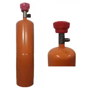 פלדה למכירה חמה 7/16-20UNF-2A פח גז עם שסתום עגול אדום לדלק