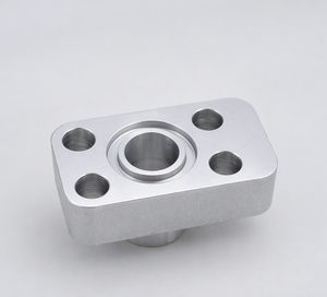 ตัวเชื่อมต่อสแตนเลสแบบมีหน้าแปลนรูปสี่เหลี่ยมผืนผ้า ผลิตด้วยเครื่อง CNC ความแม่นยำสูงตามสั่ง คุณภาพเชื่อถือได้ ระยะเวลาจัดส่งรวดเร็ว - Product Image 1