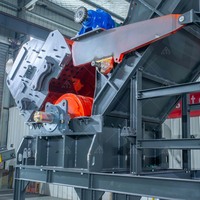 Équipement de broyage de profilés de voitures en métal, broyeur de métal pour ferraille