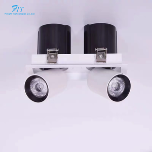 Imágenes de hoteles de oficina, arandela de pared ajustable retráctil, antideslumbrante, mazorca empotrada, foco de techo Led, luz descendente - Product Image 1