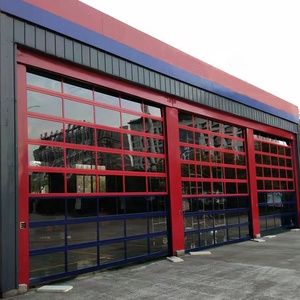 Trung Quốc Nhà Máy Tùy Chỉnh Tự Động Nhôm Hậu Cần Kho Hội Thảo Trạm Cháy Nhà Để Xe Công Nghiệp Trên Cửa Cắt - Product Image 2