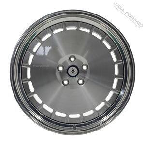 5x112 2 pièces forgées 17 18 pouces jantes alliage roues de voiture de tourisme DeepDish pour <span class=keywords><strong>Mercedes</strong></span> <span class=keywords><strong>Benz</strong></span> roues W140 W201 W126 W124 - Product Image 2