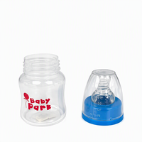 Vente en gros de 60ml de biberon PP sans BPA conçu sur mesure avec motif de dessin animé pour cou standard anti-colique ensemble d'alimentation pour nouveau-né en silicone