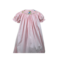 Confortable, OEM/ODM, respirant, personnalisé, polyester/coton, enfants, bébés filles, hiver, col rond, motif de dessin animé, broderie pour fête