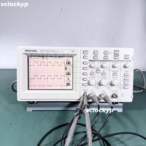 เท็กทรอนิกซ์ TDS220 100Mhz ออสซิลโลสโคปดิจิตอล 1 Msa/S 2 ช่องสัญญาณ ผ่านการทดสอบแล้ว ใช้งานได้ในสภาพดี - Product Image 1